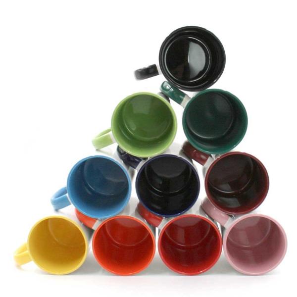 Tasse en céramique intérieur et anse de couleur HAUTE QUALITY (A)