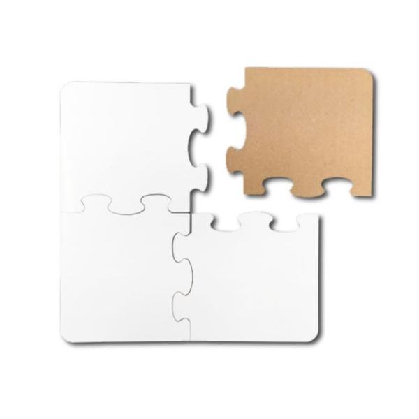 Puzzles en bois 4 pièces (19 x 19 cm)