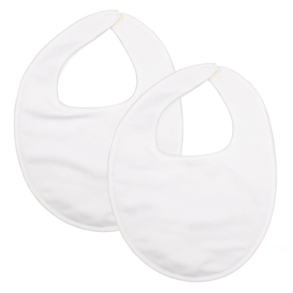 Baby bib with velcro