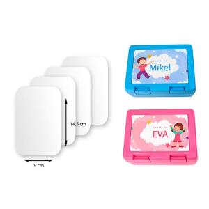 Láminas de aluminio para Fiambreras con cierre