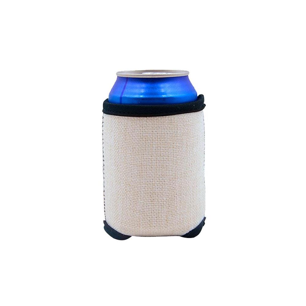 Linen Can Cooler with Base for sublimation