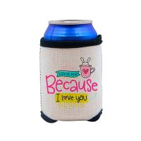 Linen Can Cooler with Base