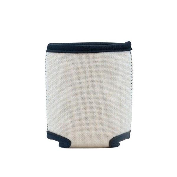 Linen Can Cooler with Base