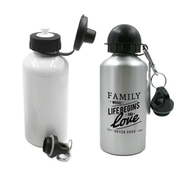 Botella de viaje de aluminio 500ml