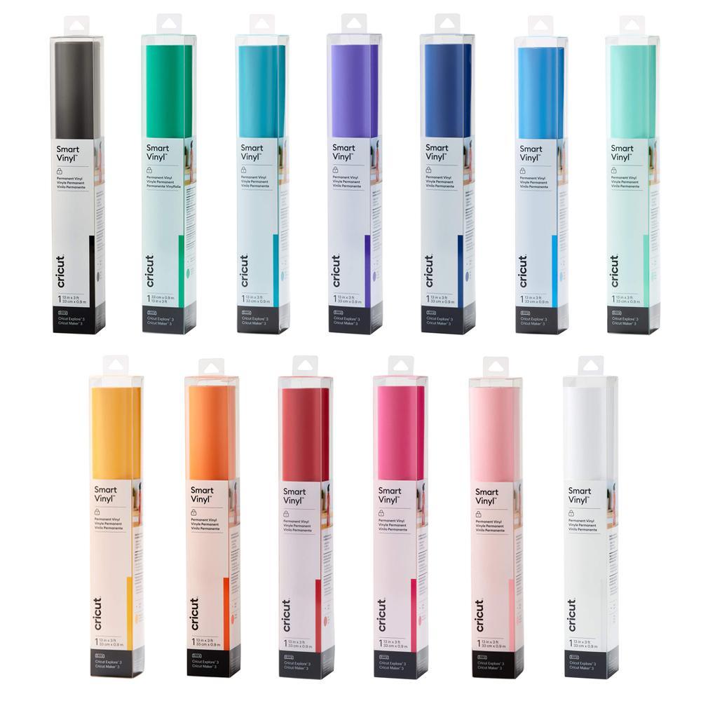Vinilo adhesivo Permanente, Smart Vinyl Cricut 33 x 91 cm