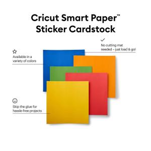 Cartulinas adhesivas Smart Paper Cricut 33 x 33 cm 2