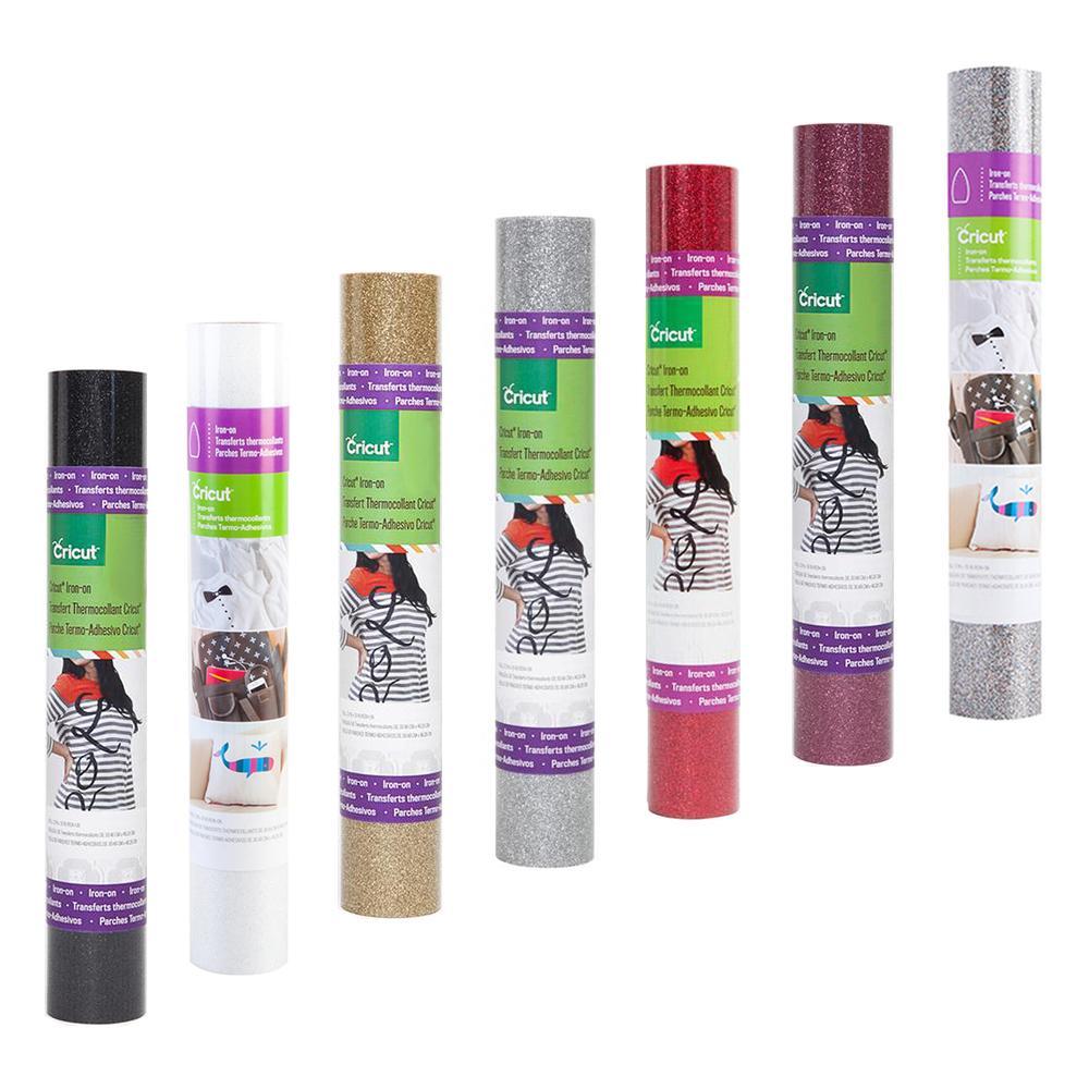 Vinyle textile, Glitter IronOn Cricut 30,5 x 48 cm