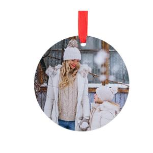 Round Christmas ornaments HPP (2 sides) for sublimation 2