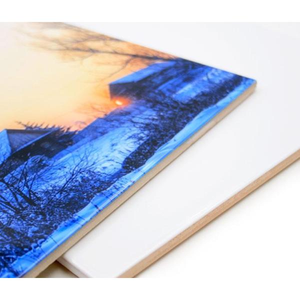 Azulejos de cerámica blancos