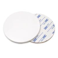 Posavasos redondo de arenisca con base de corcho (Pack de 4 u.) para sublimación