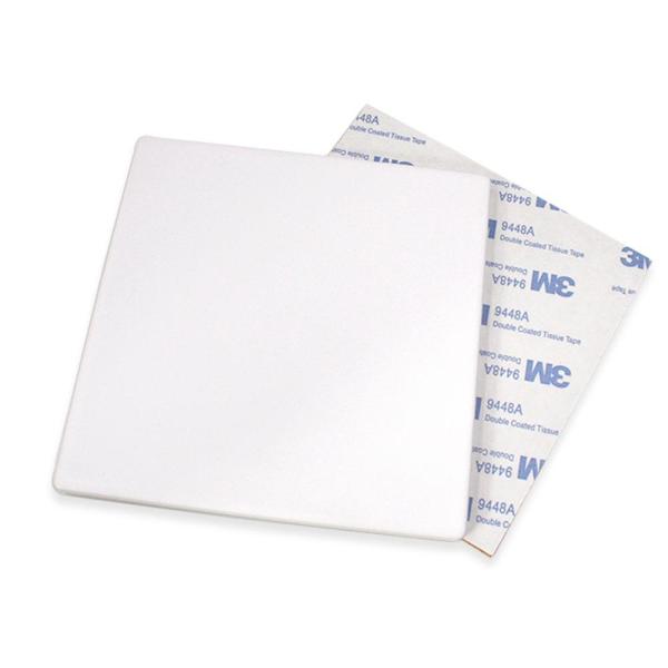 Posavasos cuadrado de arenisca con base de corcho (Pack de 4 u.) para sublimación