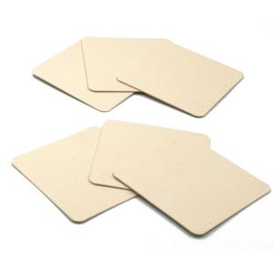 Posavasos cuadrados de cartón para sublimación - Pack 6 unidades