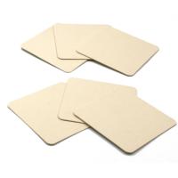 Square cardboard coasters for sublimation