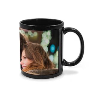 Tasses noires avec rectangle blanc (outlet) pour sublimation 2