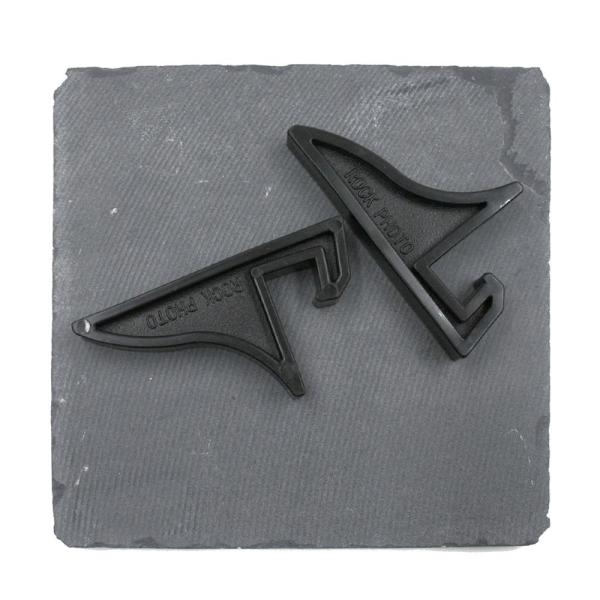 Portafotos pizarra cuadrado 14 x 14 cm