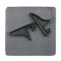 Portafotos pizarra cuadrado 14 x 14 cm