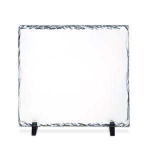 Portafotos pizarra cuadrado 14 x 14 cm