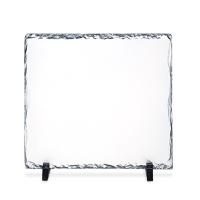 Portafotos pizarra cuadrado 14 x 14 cm