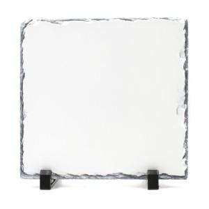 Portafotos pizarra cuadrado 19 x 19 cm