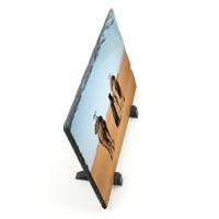 Rectangular rock slate photo frame 30 x 20 cm