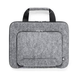 Recycled felt document holder with handle