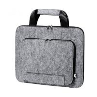 Portadocumentos con asa de fieltro reciclado