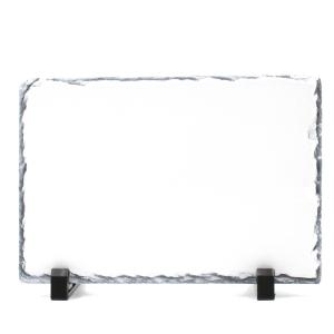 Cadre photo ardoise rectangulaire 19 x 14 cm