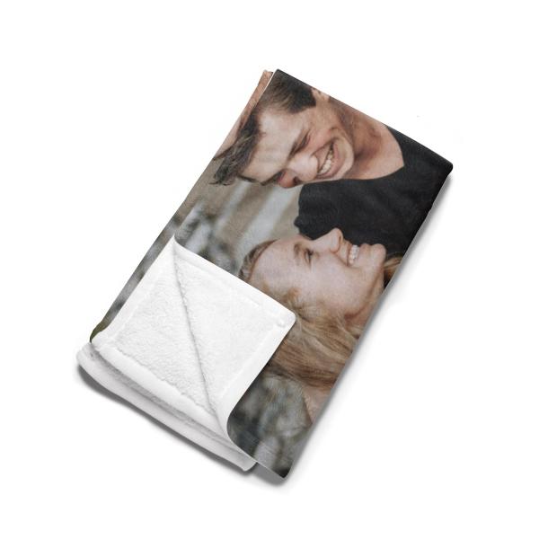 Serviette en microfibre toucher coton pour sublimation