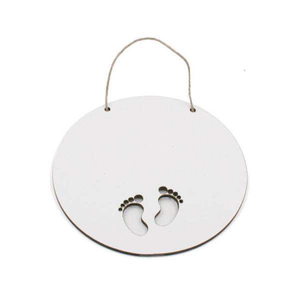 Placas para bebés para puerta para sublimación