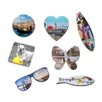 Bois personnalisable dans divers aimant formes pour sublimation