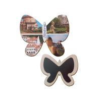 Bois personnalisable dans divers aimant formes pour sublimation