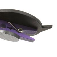 Magnete in legno con clip (confezione da 5) per sublimazione