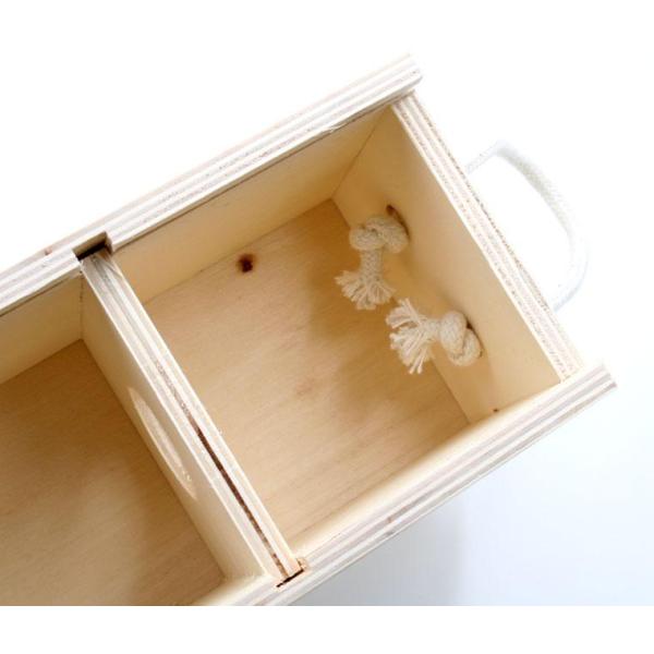 Caja de madera para vino para sublimacion