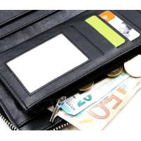 Billetero de Luxe con cierre cremallera para sublimacion