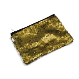 Reversible sequin wristlet