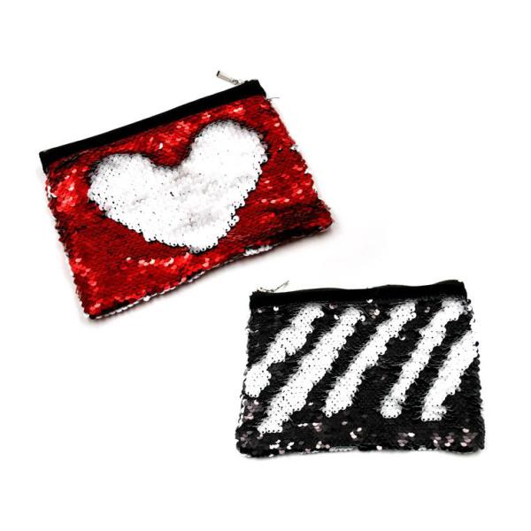 Pochette à paillettes réversible pour sublimation