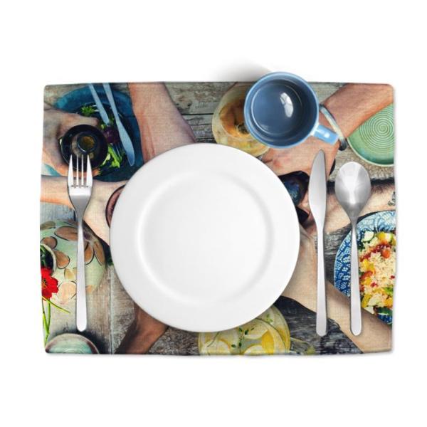 Linen tablecloth 27,5 x 39 cm sublimation