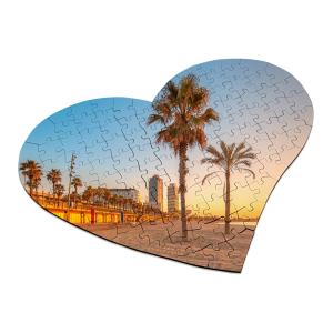 111 pieces wood puzzles with frame for sublimation 2