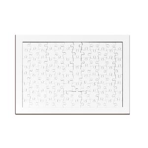 Puzzles de 96 piezas de madera con marco ( 20 x 28,5 cm)
