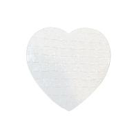 Puzzle corazón de 75 piezas (19 x 17,5 cm)