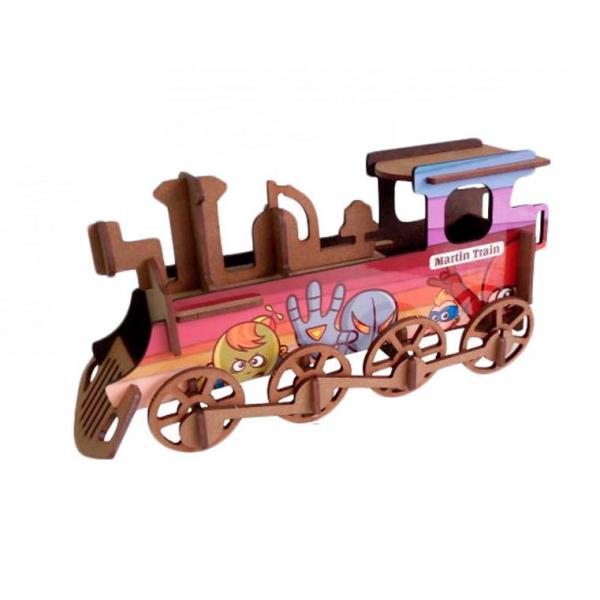 Puzzles 3D Tren para sublimar