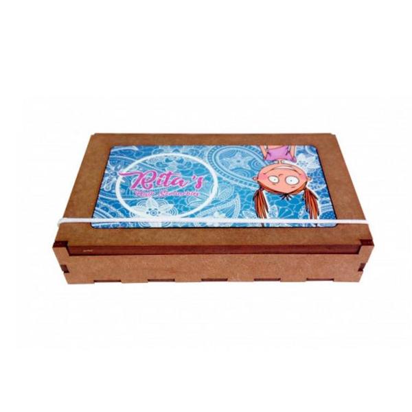 Puzzle Boîte avec fermeture élastique 3D pour sublimation