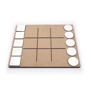Juegos didácticos "3 en raya" 10 Fichas
