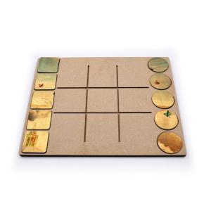 Juegos didácticos "3 en raya" 10 Fichas 2