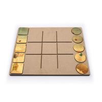 Juego didáctico "3 en raya" 10 Piezas para sublimacion