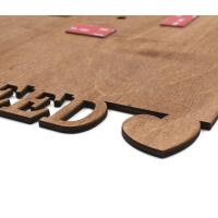 Orologio in legno Love | Design unico e personalizzabile