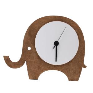 Relojes elefante de madera