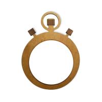 Relojes cronómetro redondos de madera