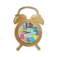 Relojes despertador redondos de madera para sublimar