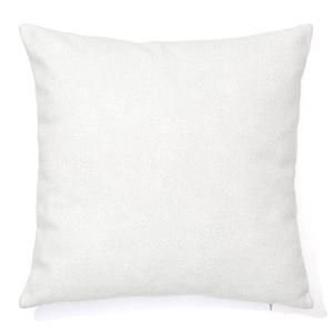 Housse de coussin blanches 40 x 40 (toucher cuir)